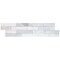 Msi Arctic White Multi Finish Ledger Panel "6 X 24" Honed Marble Wall Tile, 6PK ZOR-PNL-0020 - alternate 3